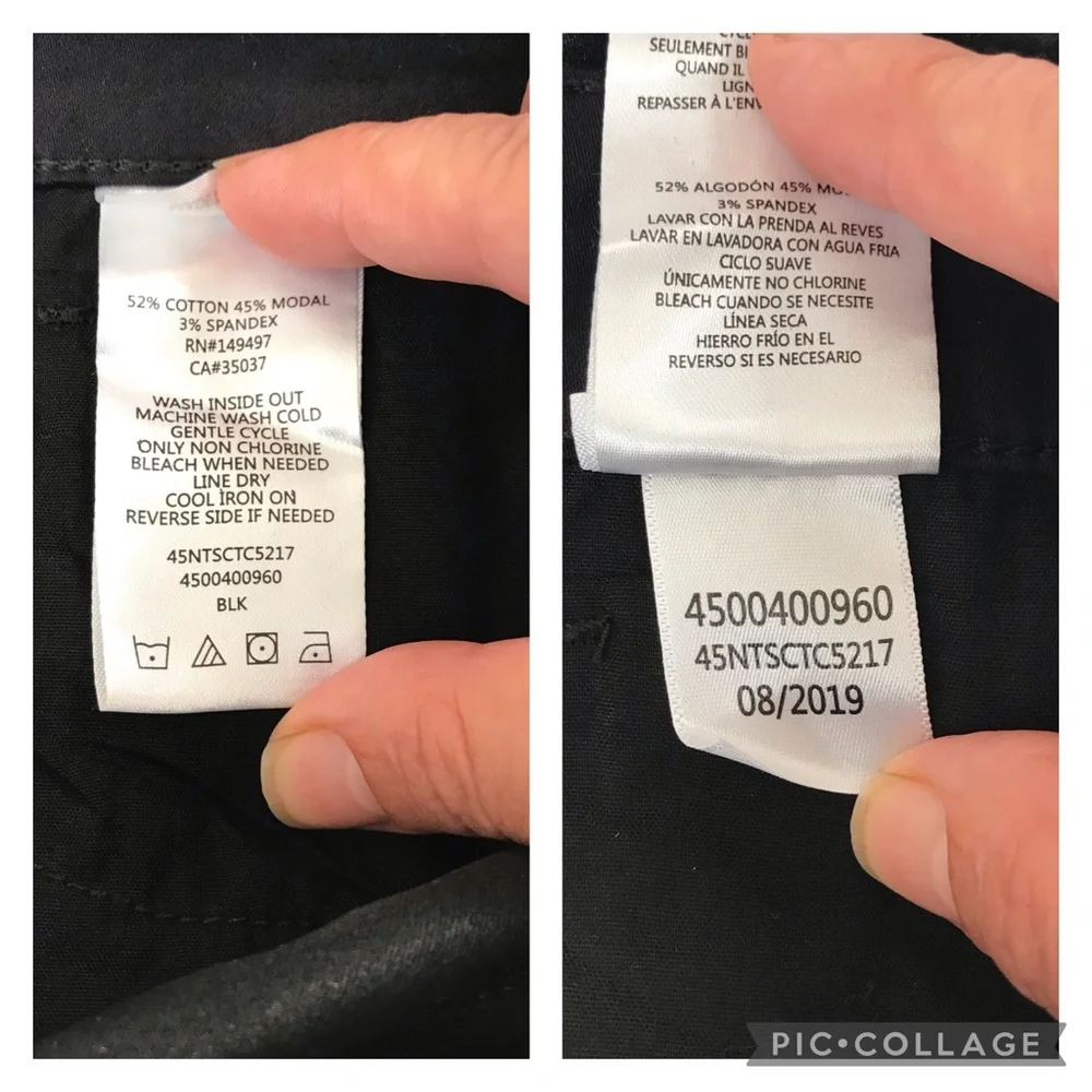 NWT Joe’s Jeans Callie Black Coated Denim High Rise Bootcut Crop Pants 28 & 30 - Picture 16 of 16